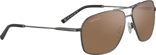 Gray Resin Sunglasses