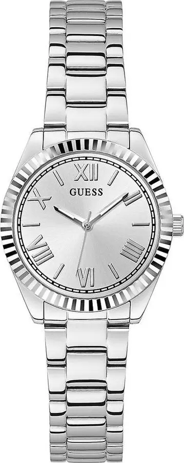 Gray Stainless Steel Dress Watch
