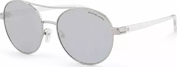 Gray Metal Sunglasses