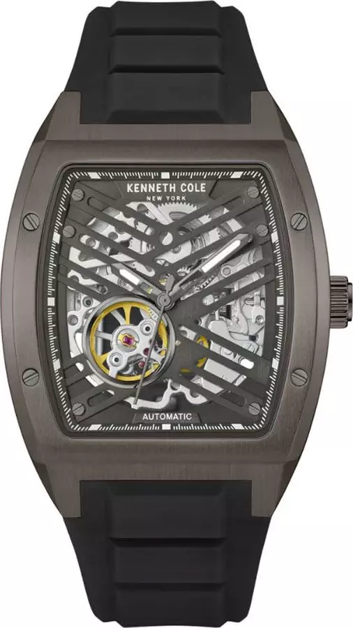 Gray Synthetic Dress Watch
