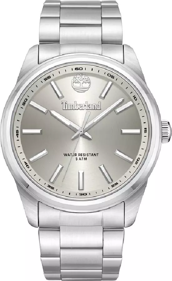 Gray Stainless Steel Dress Watch