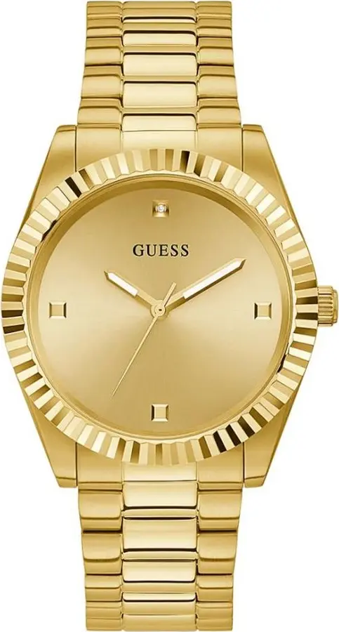 Gold Stainless Steel Dress Watch