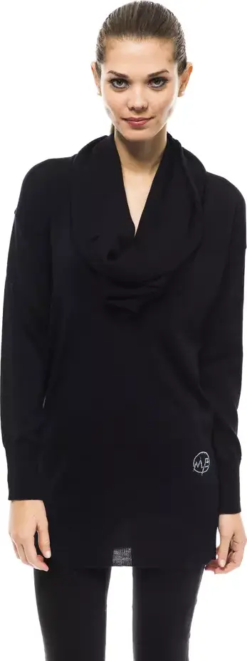 Blue Wool Women Sweater