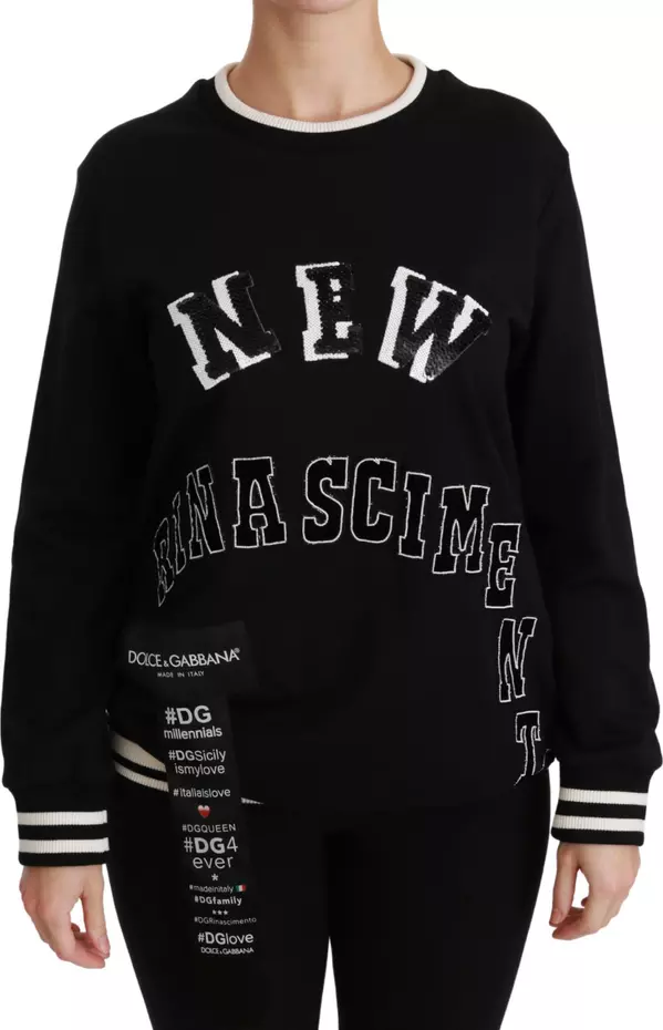 Black Rinascimento #DGmillennials Sweater