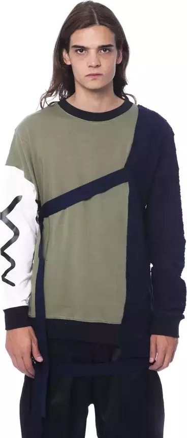 Army Cotton Men Sweater