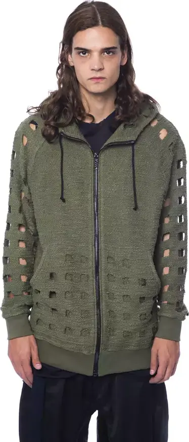 Army Cotton Men Sweater