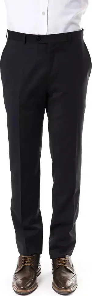 Gray Wool Men Pants