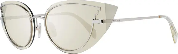 Gold Metal & Plastic Sunglasses