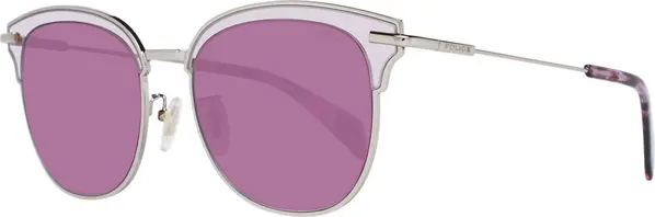 Burgundy Metal & Plastic Sunglasses