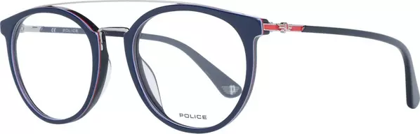 Blue Metal & Plastic Glasses (Frames)