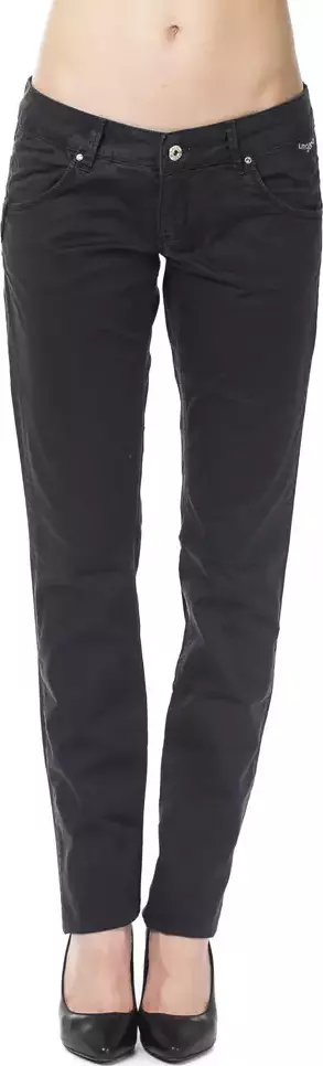 Blue Cotton Women's Regular Fit Pant