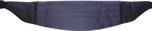 Blue Waist Smoking Tuxedo Cummerbund Belt