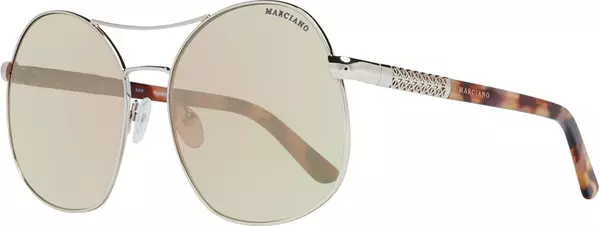 Rose Gold Metal Sunglasses