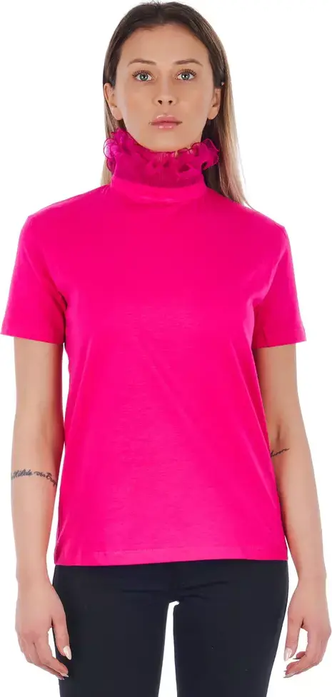 Multicolor Cotton Women Top