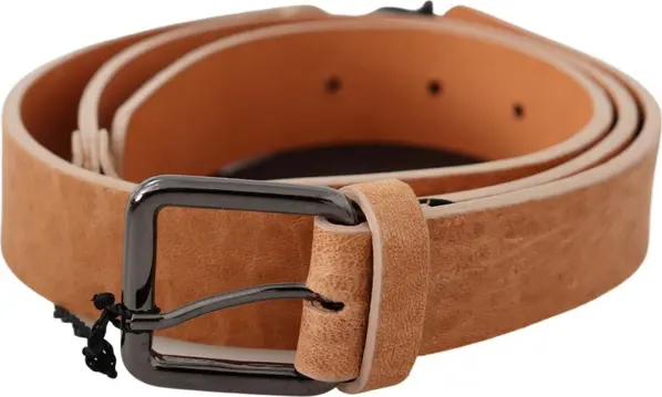 Light Brown Genuine Leather Belt