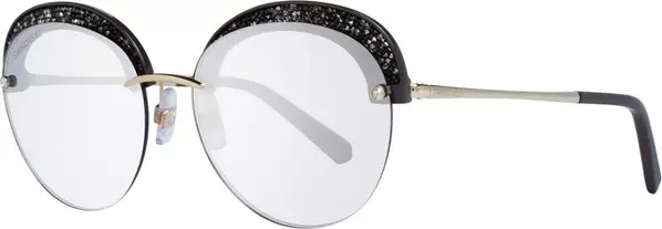 Gold Metal & Plastic Sunglasses