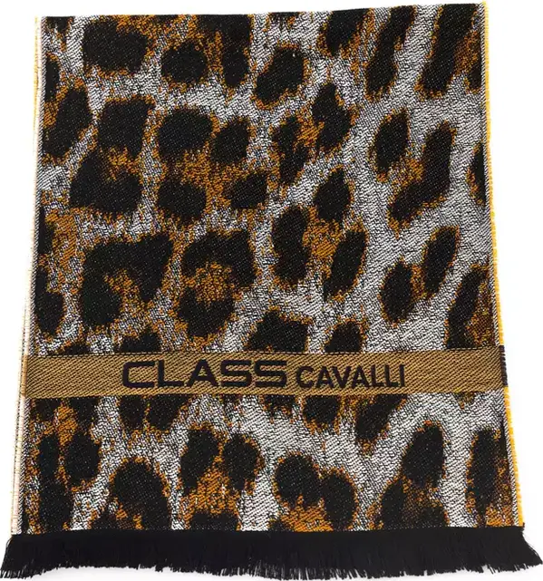 Brown Wool Men Scarf