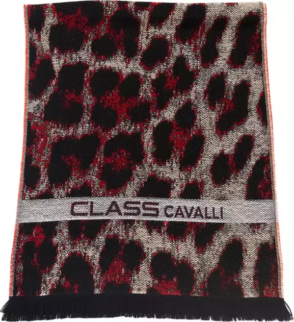 Burgundy Wool Men Scarf