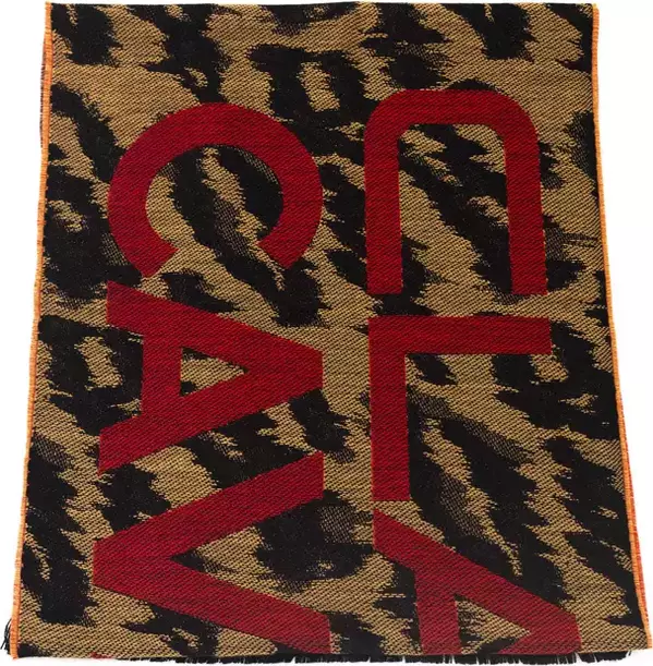 Brown Wool Men Scarf