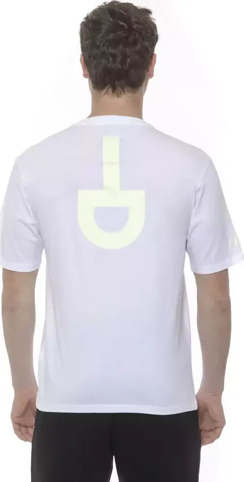 White Cotton Men T-Shirt