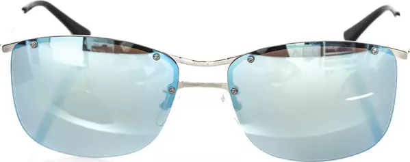 Silver Metallic Men Sunglasses