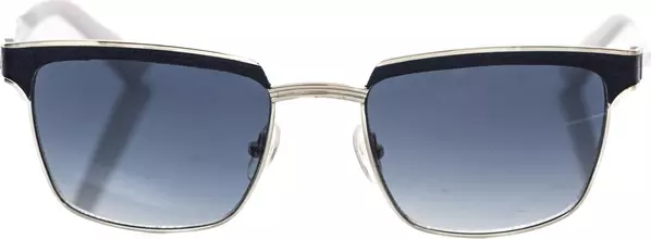 Black Metallic Fiber Men Sunglass