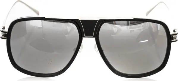 Black Metallic Fiber Men Sunglass