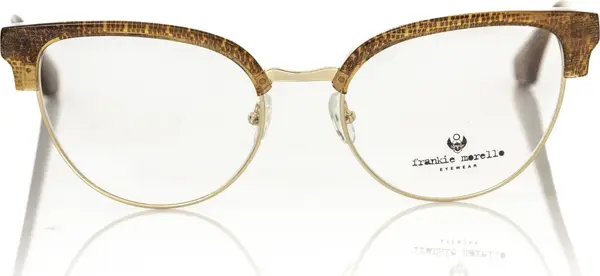 Brown Metallic Fibre Women Frame
