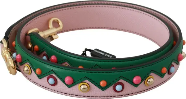 Shoulder Strap Leather Pink Handbag Accessory