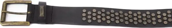 "Black Cowhide Women Belt"