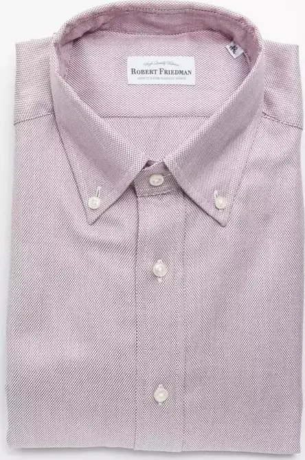 Red Cotton Men's Shirt