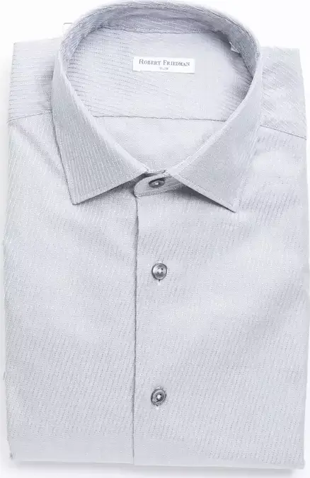 Beige Cotton Men Shirt
