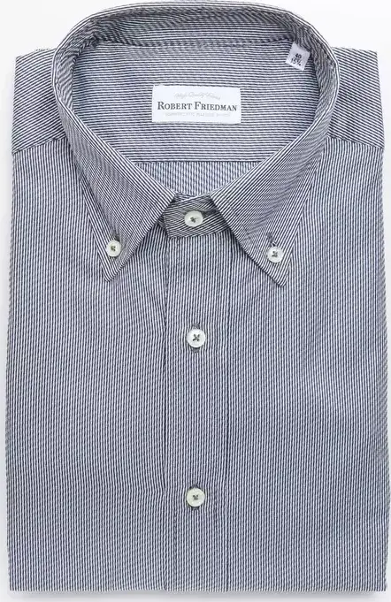 Blue Cotton Men's Shirt