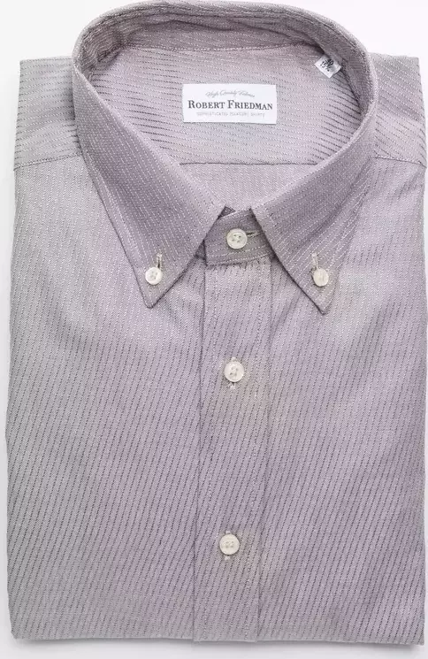 Beige Cotton Men Shirt