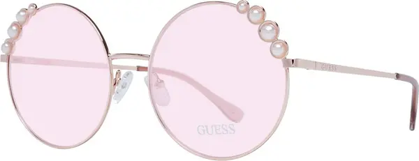 Rose Gold Metal Sunglasses