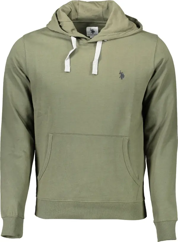 Green Cotton Menswear Sweatshirt