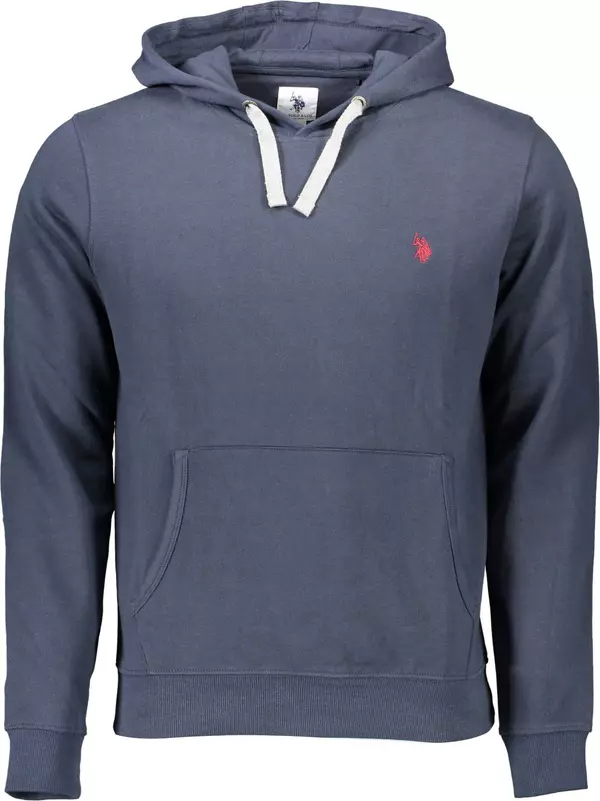 Blue Cotton Men's Sweatshirt