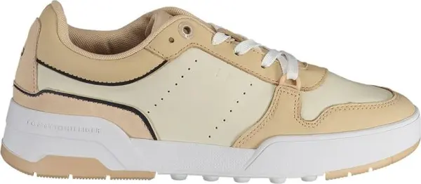 Beige Polyester Women Sneaker