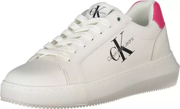White Leather Women Sneaker