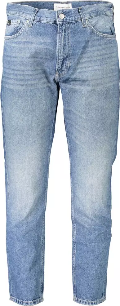 Blu Cotton Mens Jeans