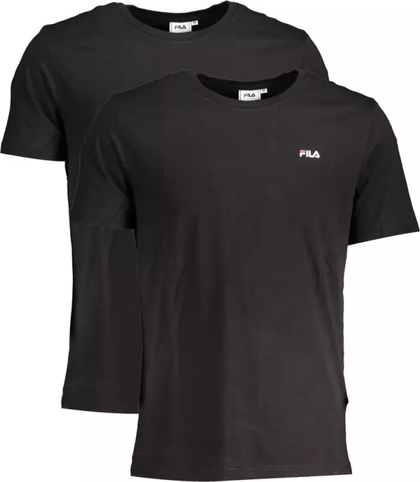 Black Cotton Men TShirt