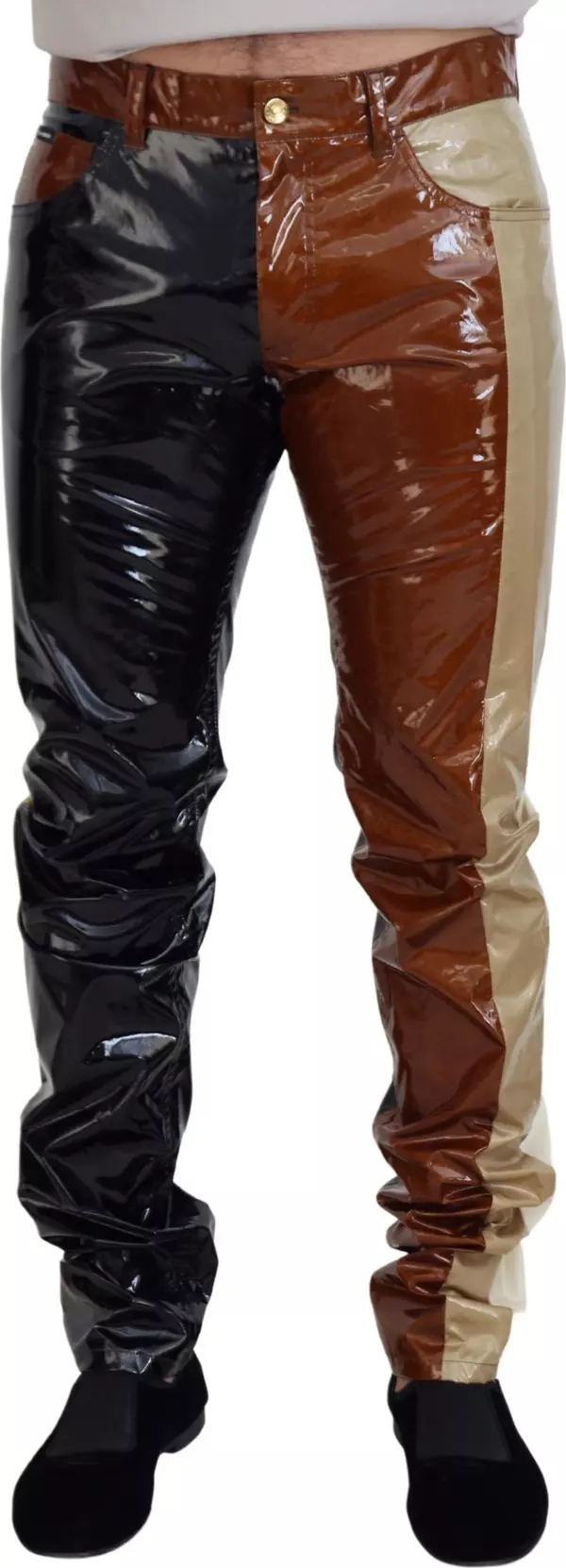 Multicolor Shining Slim Fit Men Denim Jeans