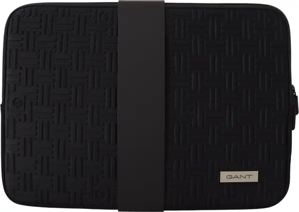 Black Padded Pouch Bag Zipper Cover Sleeve Case