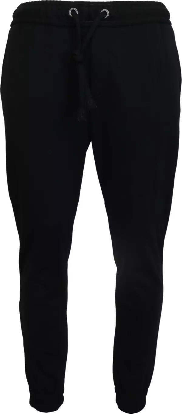 Black Mens Sport Wool Sweatpants Pants