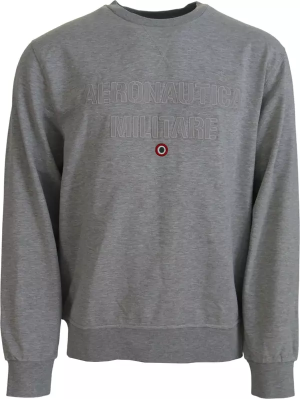 Gray Men Pullover Sweatshirt Sweater