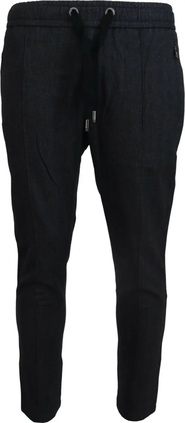 Gray Cotton Jogger Men Pants