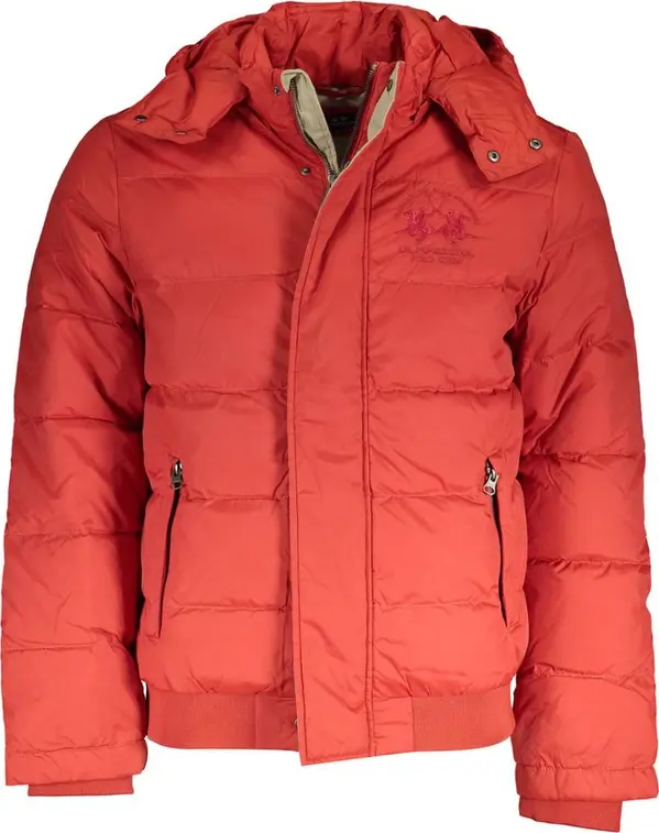 Orange Polyamide Men's Jacket