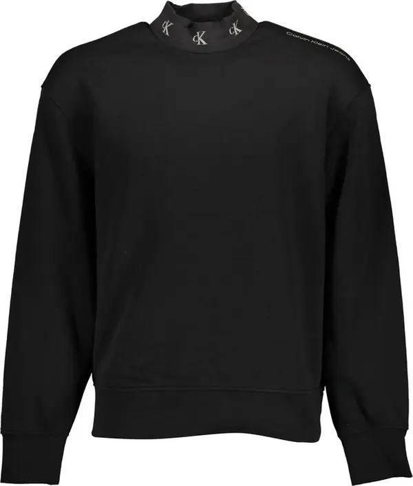Nero Cotton Men Sweatshirt
