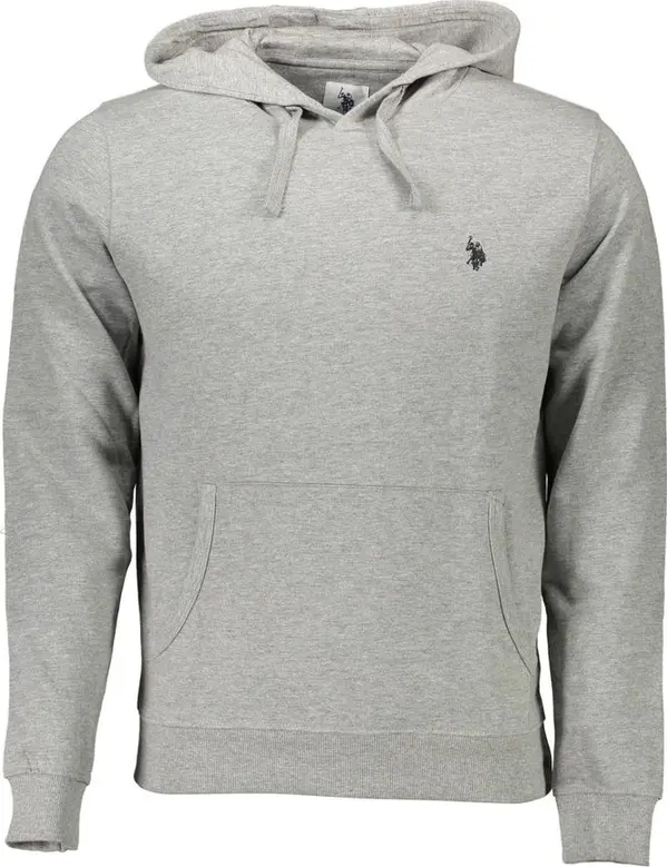 Gray Cotton Men's Sweatshirt