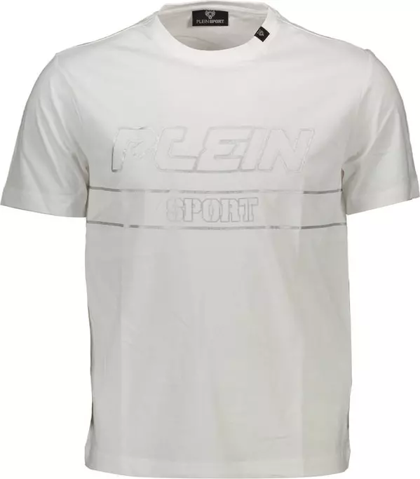 White Cotton Men's T-Shirt